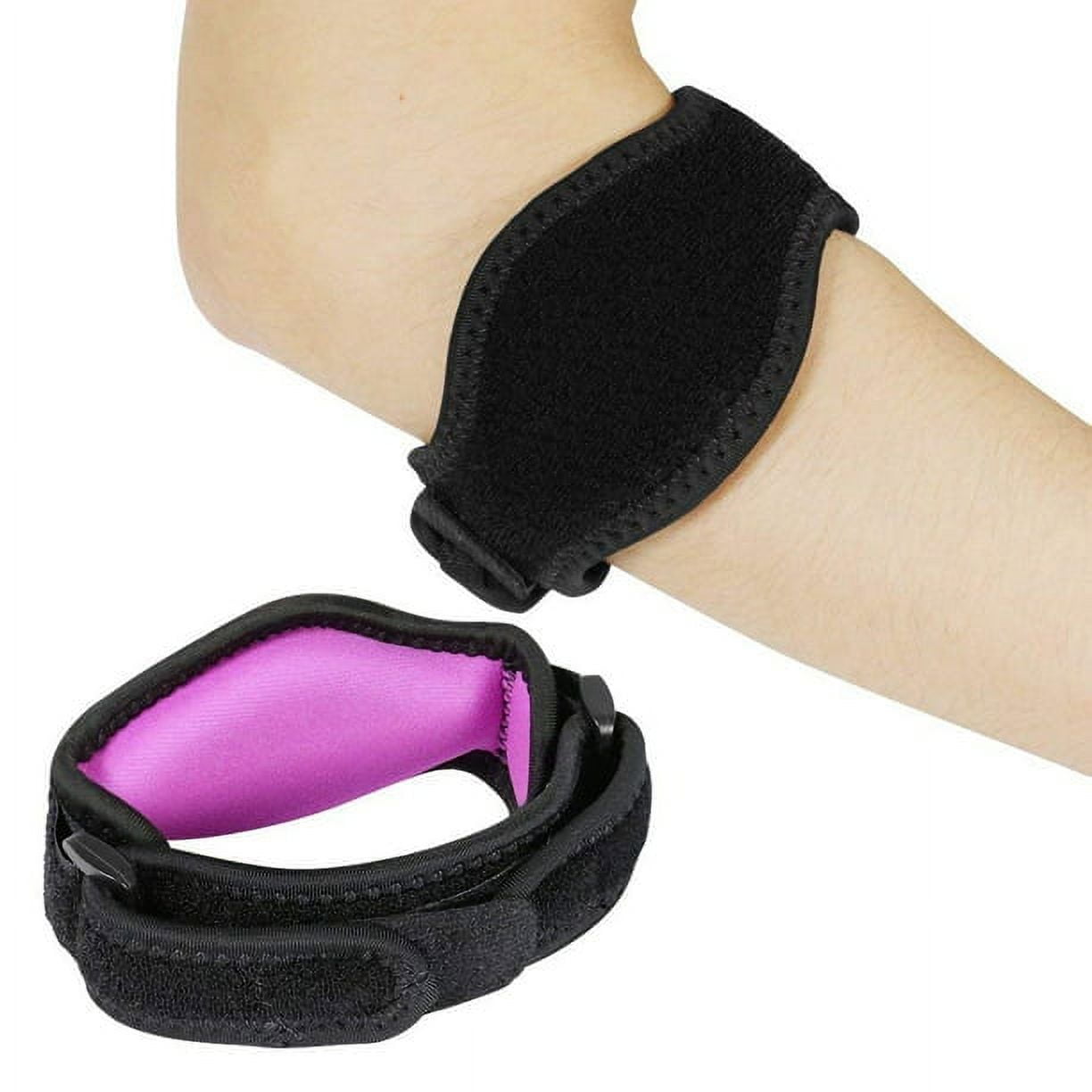 OTC Tennis Elbow Strap With Air Pad, Black, Adjustable / Universal ...