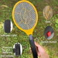 thumbnail image 1 of 2 Pack Electric Fly Swatter, Handheld Bug Zapper Racket for Outdoor & Indoor, Tennis Mosquito Racket for Insect Battery Powered, 1 of 3