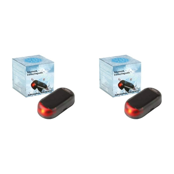 2 Pack Electromagnetic Car Snow Removal Device, 2025 Upgrade Antifreeze Snow Removal Instrument, Anti-Freeze Electromagnetic Molecular Interference, Vehicle Microwave Molecular Deicing Instrument