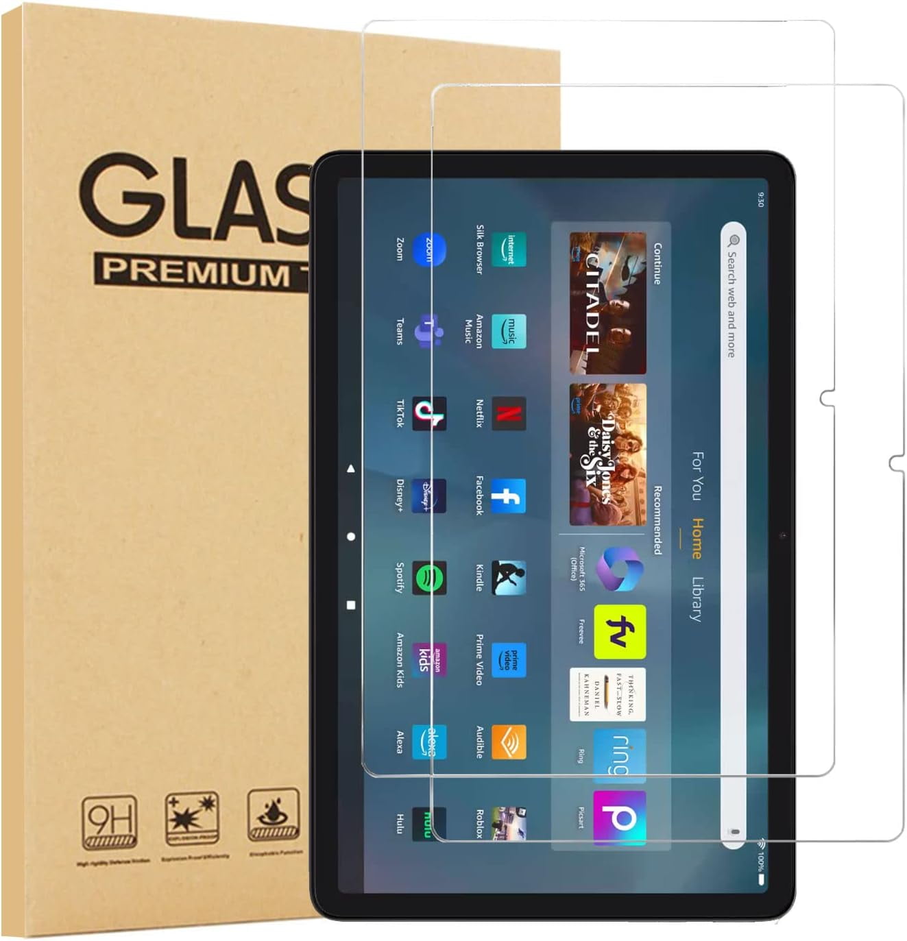 3PCS Tempered Glass Screen Protector For Kobo Clara 2E 6 inch 2022 Tablet  Clear Protective Film Screen Guard