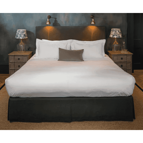 Set of 2 Embrace Hotel Duvet Covers Full | Luxurious White 100% Supima Cotton