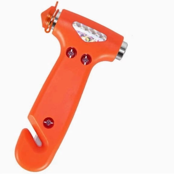 2-Pack Emergency Car Safety Hammer Window Breaker Escape Tool for Vehicles