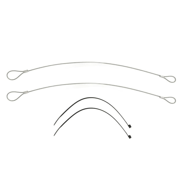 2Pack Emergency Hood Release Cable Kit RP604802, Replacement for