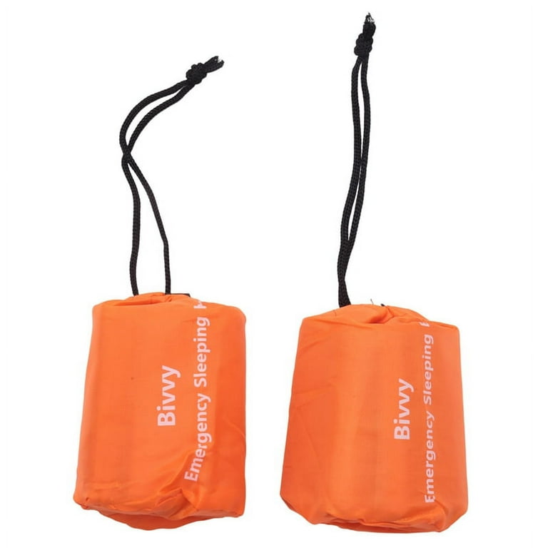 Thermal Reflective Blanket - 2 Pack Sleeping Bags: Lightweight Survival Essentials