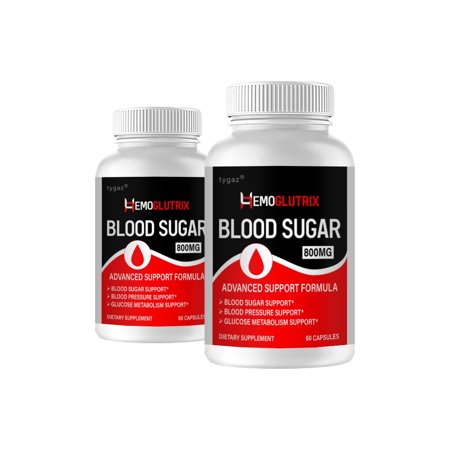 (2 Pack) Hemoglutrix - Hemoglutrix Blood Sugar Support Capsules