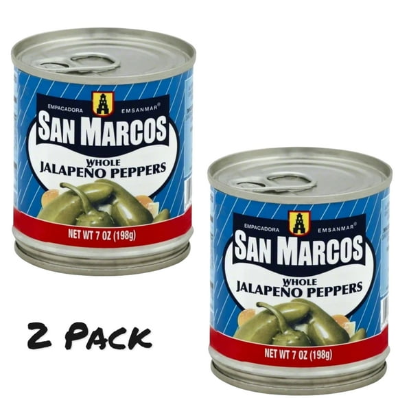 ( 2 Pack ) Empacadora San Marcos Jalapeno Peppers, 7 oz