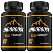 (2 Pack) Endoboost Supplement Pills - Endoboost Support Pills - Extra Strength Endo Boost Formula Capsules (120 Capsules)