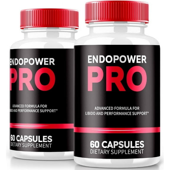 (2 Pack) Endopower Pro Pills, Dietary Supplement for Overall Health, Complete Daily Formula for Maximum Strength, Advanced Formula Capsules, Endo Power Pro Reviews (120 Capsules)