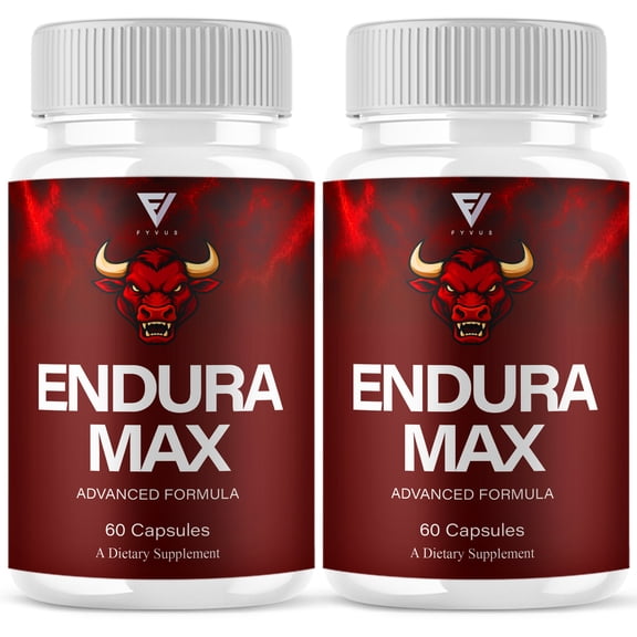 (2 Pack) Enduramax Advanced Male Support, Enduramax Supplement (120 Capsules)