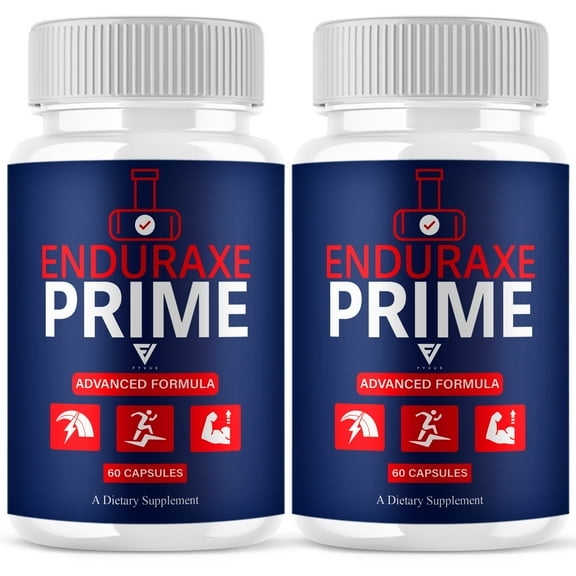(2 Pack) Enduraxe Prime Advanced Formula Capsules, EnduraxePrime Maximum Strength Daily Performance Health Support Pills (120 Capsules)