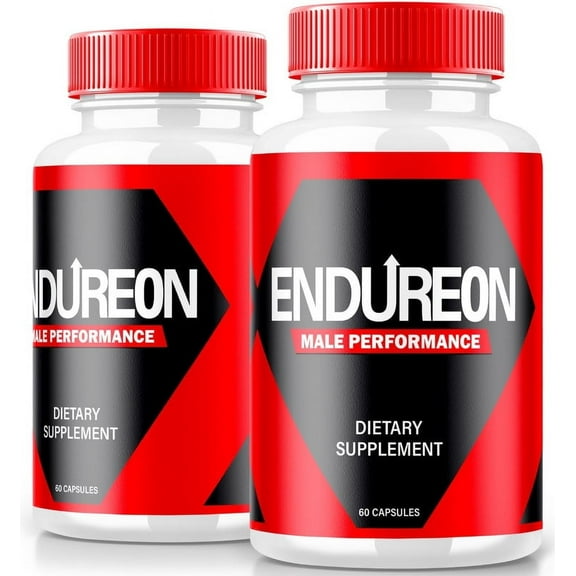 (2 Pack) Endureon Pills, All Natural Formula for Confidence and Energy, Endureon Pro Supplement For Overall Health and Stamina, Official Support Reviews (120 Capsules)