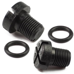 2-Pack Engine Coolant Bleeder Screw - Aluminum Radiator Vent Valve -