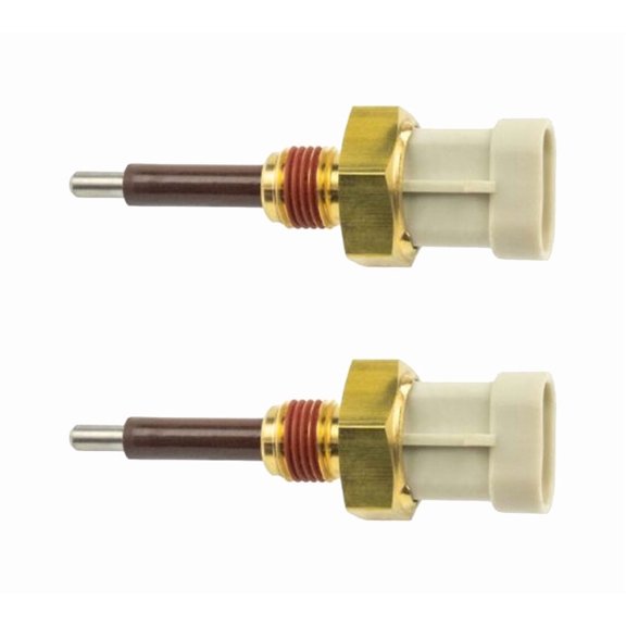 2 Pack Engine Coolant Level Sensor - 9/16"-18 Thread Compatible with Freightliner Argosy Cascadia Columbia Trucks - Replaces DDE-23522855 AM57723512 9047252 57723512 25526907 23522855