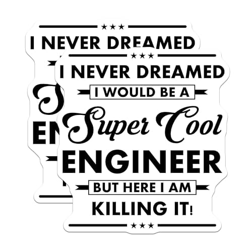Engineer Magnets (2 Pack) Engineer Magnets - Inspirational Magnet - Motivational Magnet ...