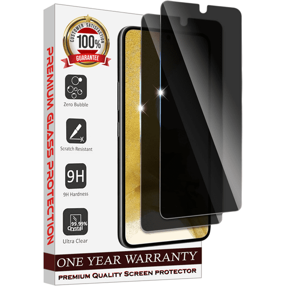 [ 2 Pack ] Entronix Privacy Screen Protector for Galaxy A16, Anti-Spy Shield Easy to Install