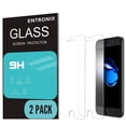 thumbnail image 1 of [2 Pack] Entronix Shield Protector for iPhone SE/iPhone8/7, 4.7 Inch Tempered Glass Screen Protector, Anti-Scratch, Anti-Fingerprint, Bubble Free, 1 of 5