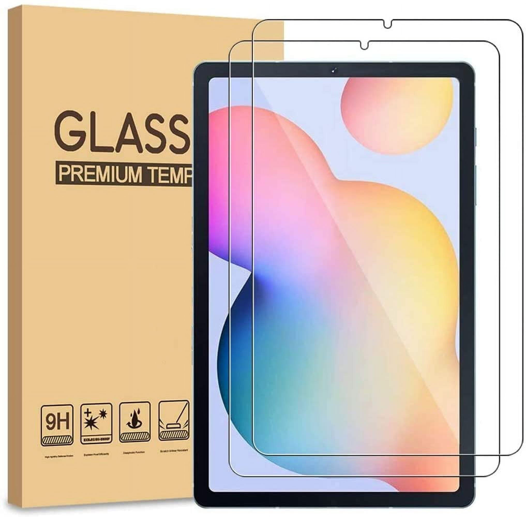 2 Pack EpicGadget Galaxy Tab S6 Lite 10.4 Inch Tempered Glass Screen  Protector, Scratch Resistant Screen Protector for Samsung Galaxy Tab S6 Lite,  10.4 Tablet (SM-P610/SM-P613/SM-P615/SM-T619) 