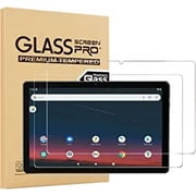 [2 Pack] EpicGadget Glass Screen Protector for Onn 10.1 Inch Tablet Gen 3 Released in 2022 (Model:100071485) - Tempered Glass Film / High Definition / 9H Hardness
