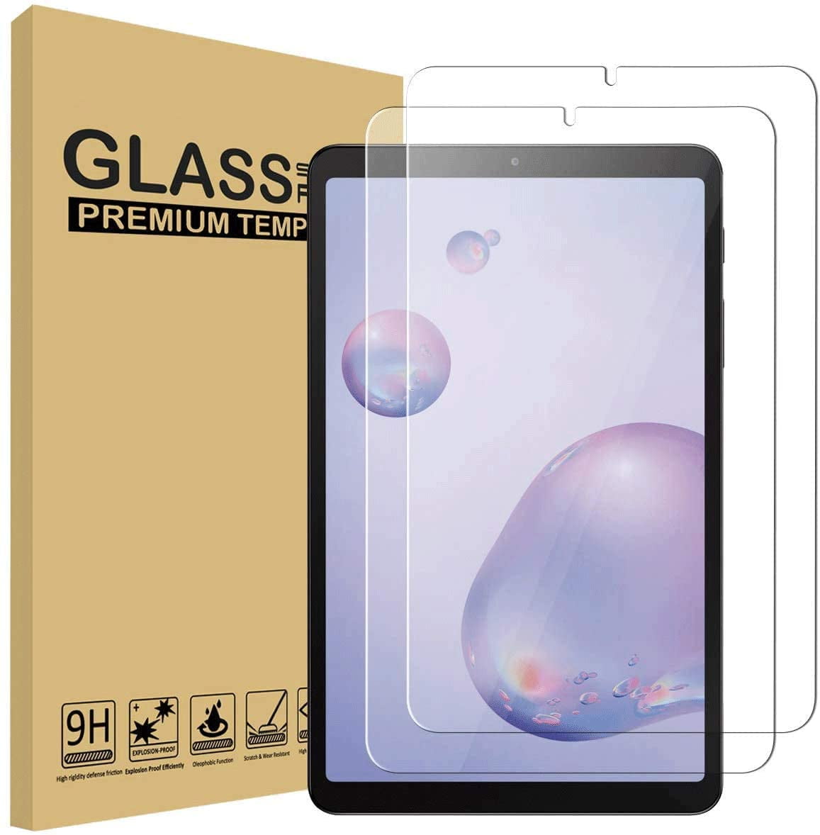 [2 Pack] EpicGadget Glass Screen Protector for Samsung Galaxy Tab A 8.4 ...