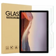 [2 Pack] EpicGadget Surface Pro 7 / Surface Pro 7 Plus Screen Protector - Scratch Resistant Bubble Free Tempered Glass Screen Protector for Microsoft Surface Pro 7 / Surface Pro 7 Plus 12.3‑inch