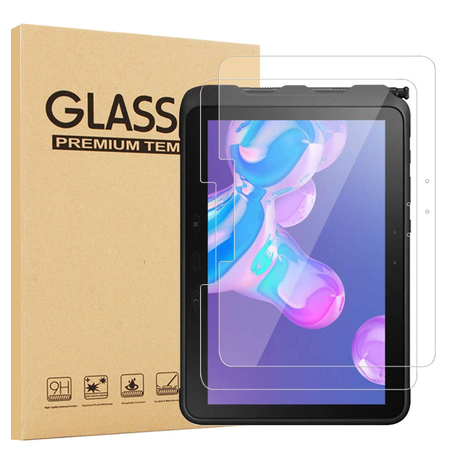 [2-Pack] Epicgadget Glass Screen Protector for Samsung Galaxy Tab ...