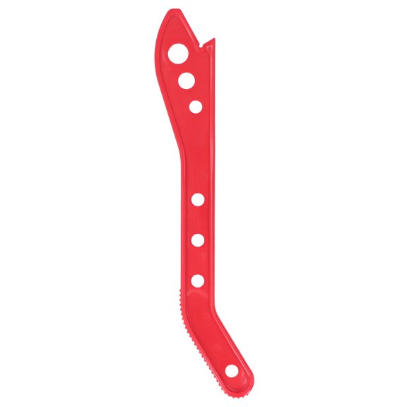 2-Pack Ergonomic Plastic Safety Push Sticks for Table Saw, Router, Jointer & Molding Machine - Red 2PCS plastic