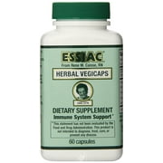 2 Pack Essiac International Essiac Herbal Supplement Vegicaps 500mg 60 Capvegi