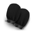 2 Pack Exfoliating Gloves for Skin,Viscose Fiber Mitt,Exfoliate Bath