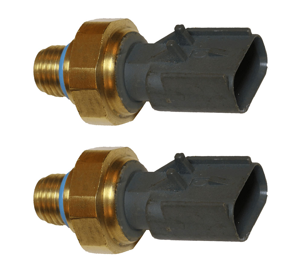 2 Pack Exhaust Gas Pressure Sensor EGR Compatible with Cummins ISX ISM ...