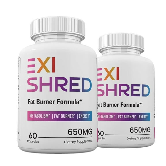 (2 Pack) Exi Shred Advanced Formula - Exi Shred Capsules - 120 Count