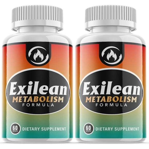 (2 Pack) Exilean - Keto Weight Loss Formula - Energy & Focus Boosting Dietary Supplements for Weight Management & Metabolism - Advanced Fat Burn Raspberry Ketones Pills - 120 Capsules