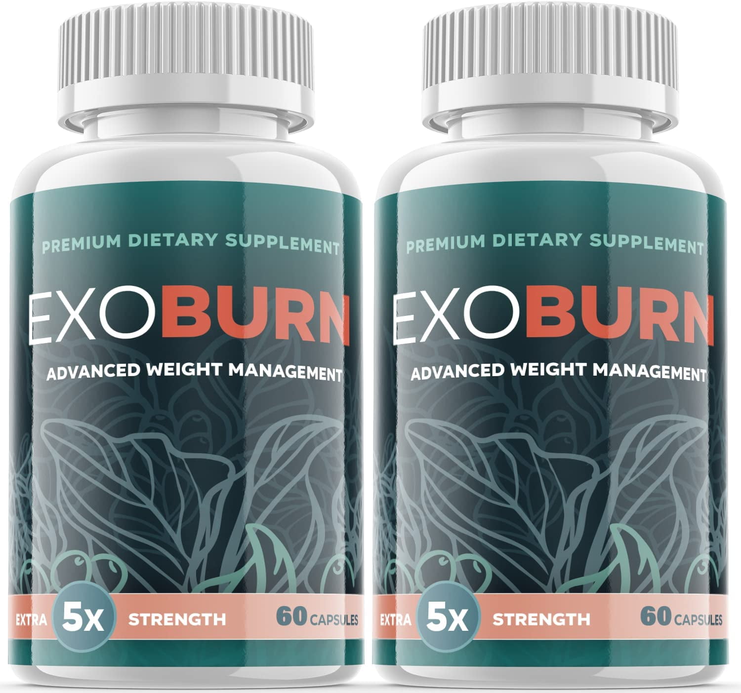 (2 Pack) Exoburn - Keto Weight Loss Formula - Energy & Focus Boosting Dietary Supplements for Weight Management & Metabolism - Advanced Fat Burn Raspberry Ketones Pills - 120 Capsules
