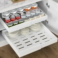 2 Pack Expandable Pull Out Cabinet Organizer with Adhesive Nano Film ...