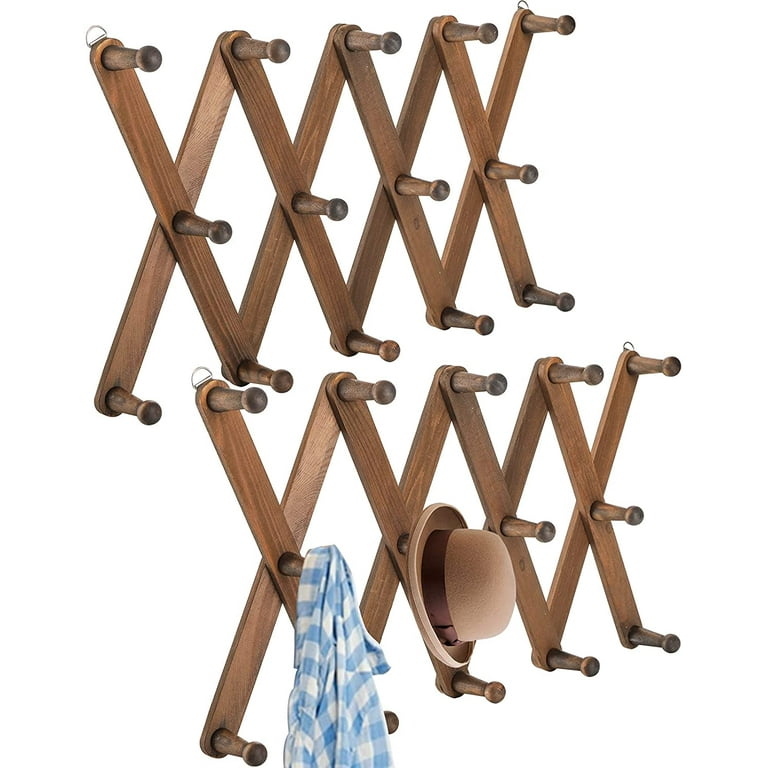 Accordion peg rack walmart sale