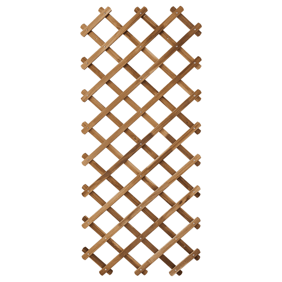 2 Pack Expandable Wooden Lattice Wall,Plant Garden Trellis for Climbing Plants Outdoor, Plant Vertical Rack Wall Decor Indoor