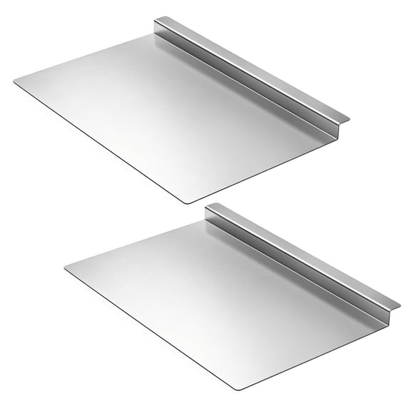 2 Pack Extra Large Flat Aluminum Nonstick Baking Cookie Sheet Set