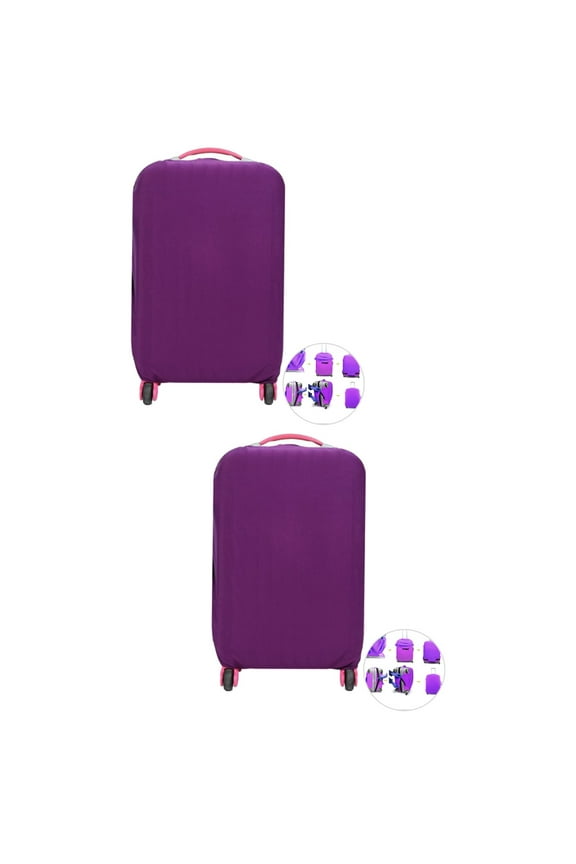 2 Pack Extra Large Suitcase Trolley Trunk Suitcases Bag Dustproof Broom