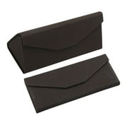2 Pack Eyeglass Case Hard Shell with Foldable Design, Portable Sunglass Case for Glasses Protection , Lightweight