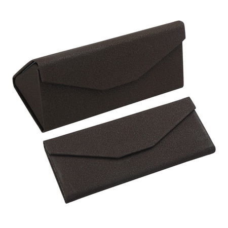 2 Pack Eyeglass Case Hard Shell with Foldable Design, Portable Sunglass Case for Glasses Protection , Lightweight