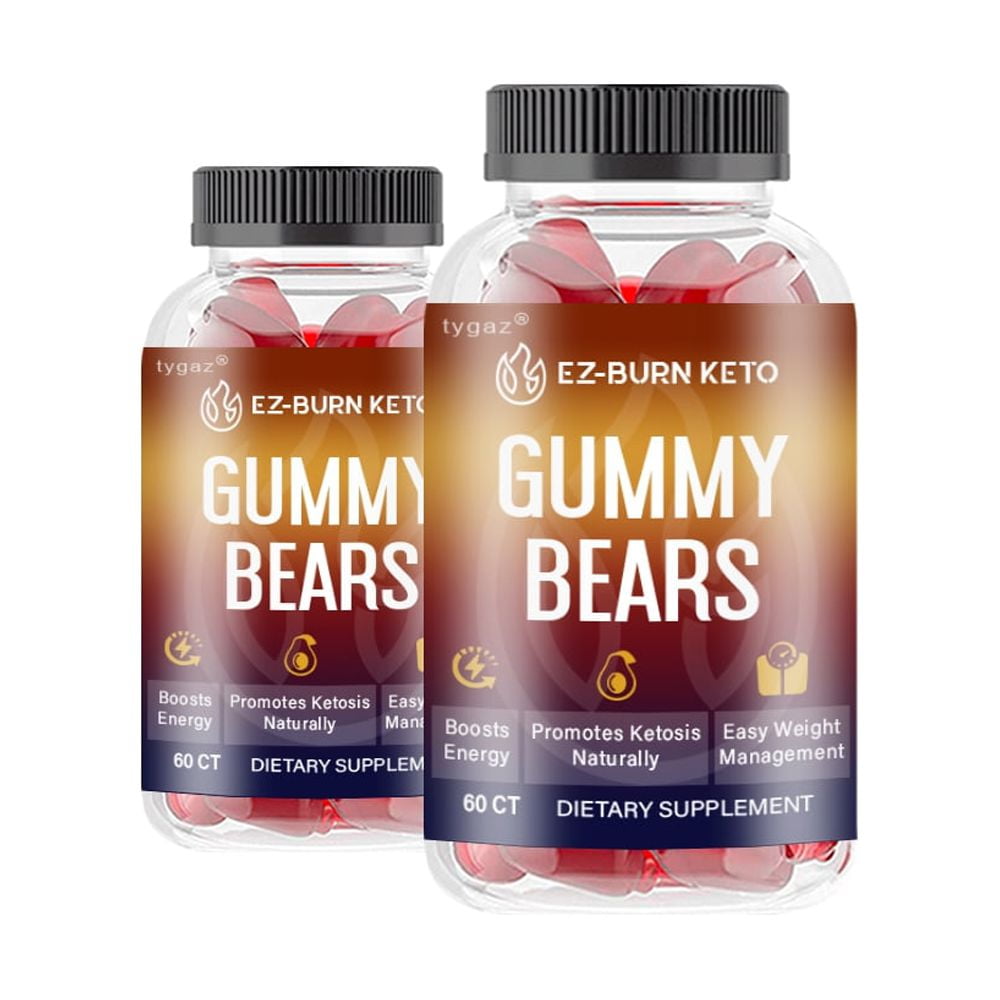 (2 Pack) EzBurn, EzBurn Ketosis ACV Gummies