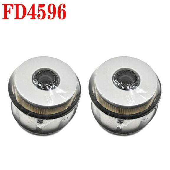 2 Pack FUEL FILTER (NO CAP) FOR 7.3L TURBO DIESEL - REPLACES FD4596