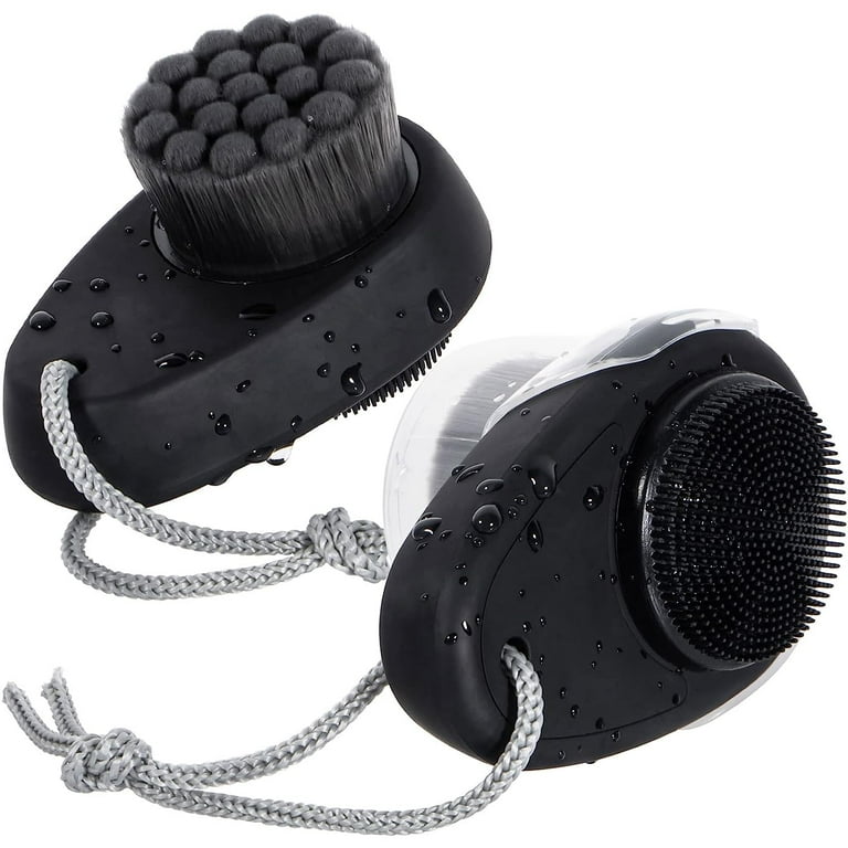 2 Pack Facial Cleansing Brush 2 in 1 for Face Exfoliation