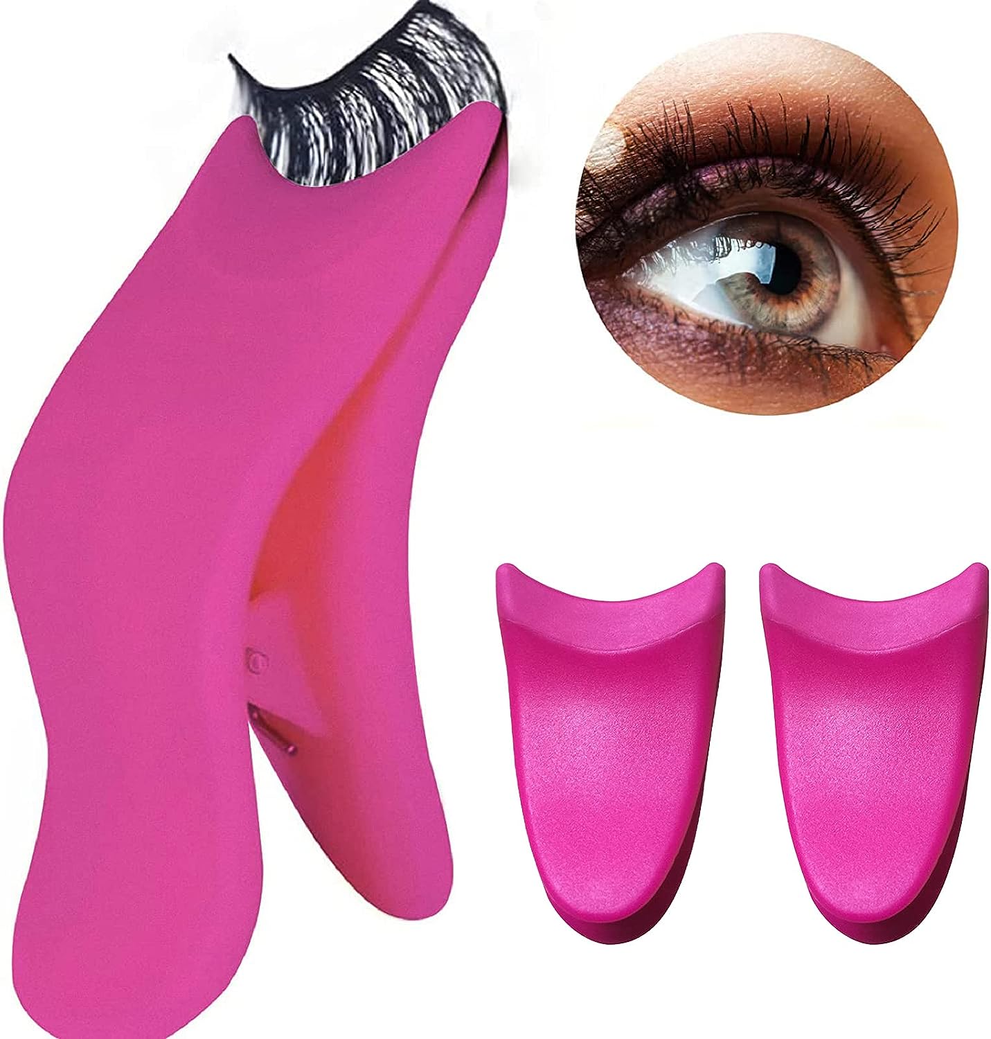 2 Pack False Eyelashes Applicator Tool for Wear Eyelashes, False