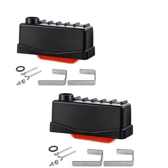 2 Pack Farm Pond Float Valve for Livestock Ranches and Poultry Operations Supporting Auto Fill Function in Tanks Troughs and Gravity Feed Water Setups
