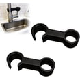thumbnail image 1 of 2 Pack Faucet Lock for Kitchen Sink, 1-1.125 Inch Stainless Steel Child Safety Pet Proof Sink Handle Protector, Tool-Free Easy Install, Prevents Accidental Water Activation(wwx), 1 of 6