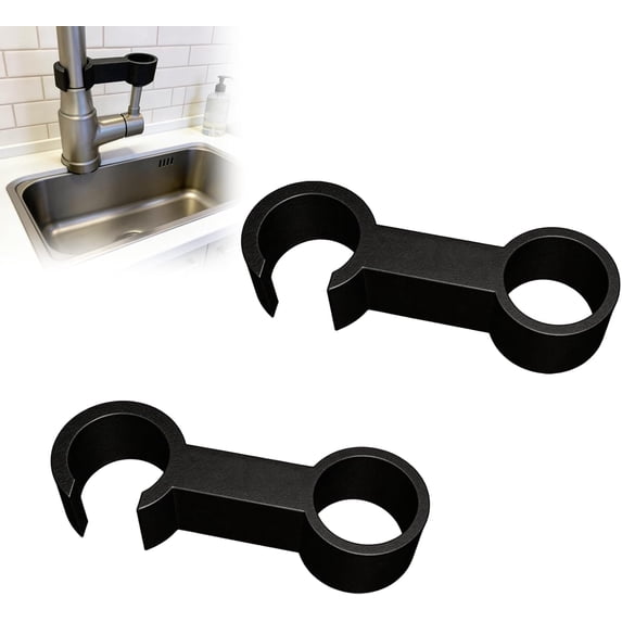 2 Pack Faucet Lock for Kitchen Sink, 1-1.125 Inch Stainless Steel Child Safety Pet Proof Sink Handle Protector, Tool-Free Easy Install, Prevents Accidental Water Activation(wwx)