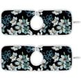 thumbnail image 1 of 2 Pack Faucet Mat Splash Guard for Kitchen Sink,Graphics Apricot Blooming Branches Flower 30"x5" Super Absorbent Microfiber Sink Protector Mat, Kitchen Sink Mat Kitchen Sink Accessories, 1 of 7