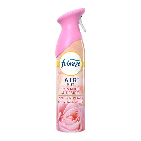 2 Pack Febreze Air Freshener Spray - Odor-Fighting Room Spray - Romance & Desire Scent