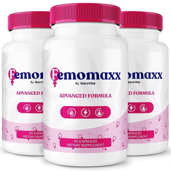 (2 Pack) Femomaxx  Natural Daily Pill Formula Designed to Align with Fitness Goals, Support an Active Lifestyle & Body Balance | Just 2 Easy-to-Swallow Pills Daily (120 Capsules)