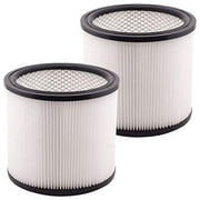 2 Pack Filter Cartridge Replacement Part 90304 90350 90333 Type U H12 Compatible with Shop Vac Wet & Dry Vacs